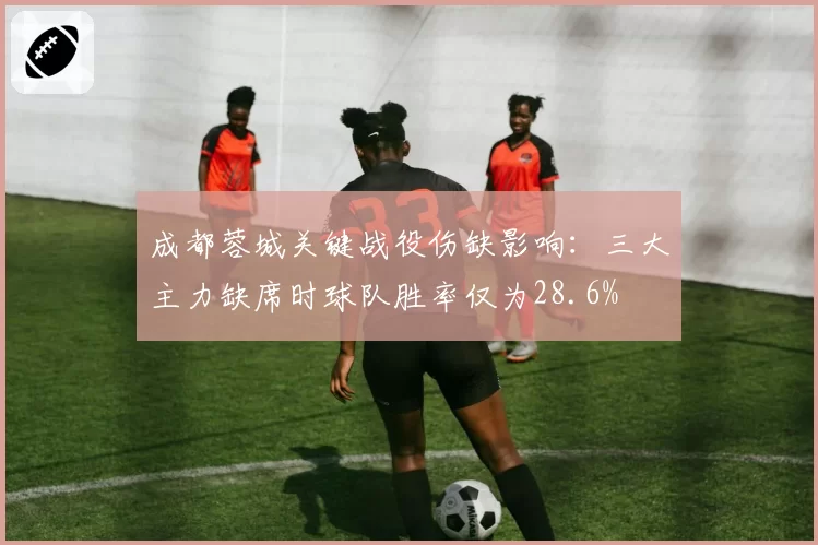 成都蓉城关键战役伤缺影响:三大主力缺席时球队胜率仅为28.6%